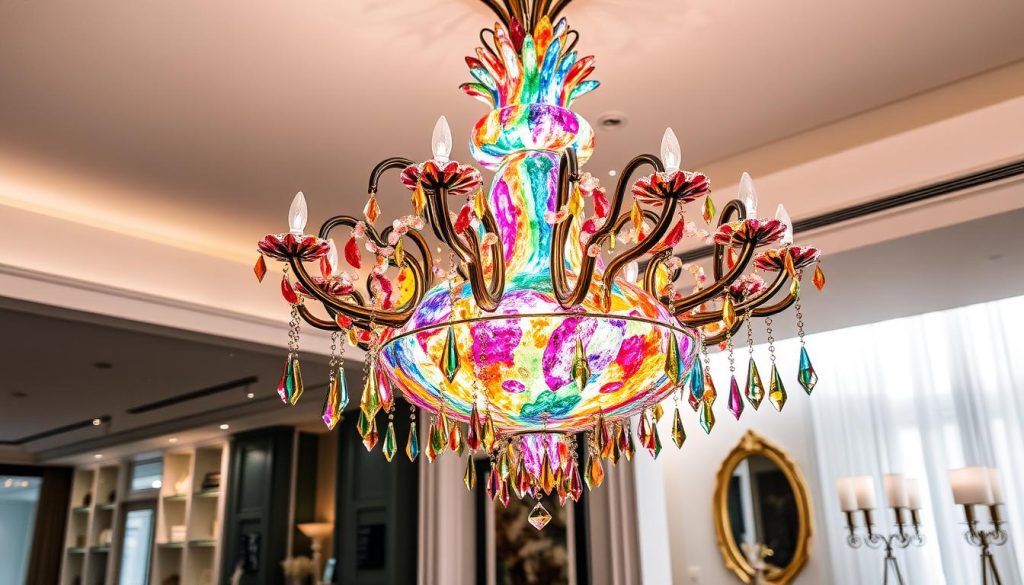 lustre de bolinhas de gude