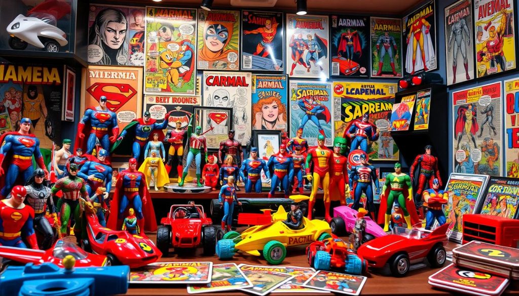 superhero memorabilia